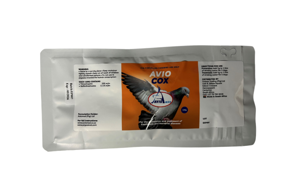 AVIO COX Reliable Coccidiosis Control for Pigeons